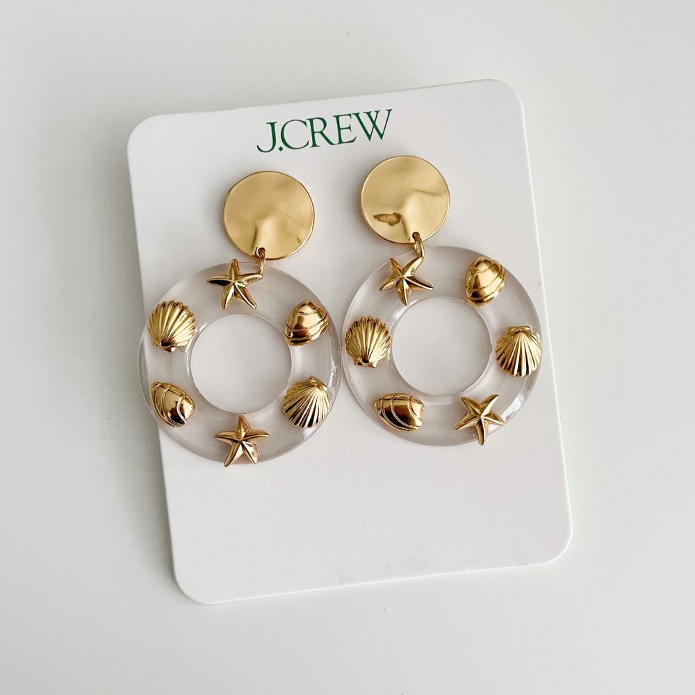 J. Crew Acetate Charm Earrings - Picture 3 of 3